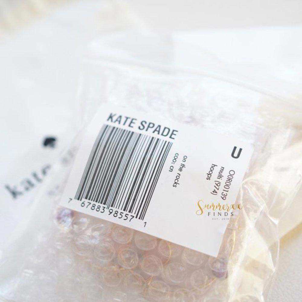 Kate Spade On the Rocks Hoops Earrings - Picture 3 of 13